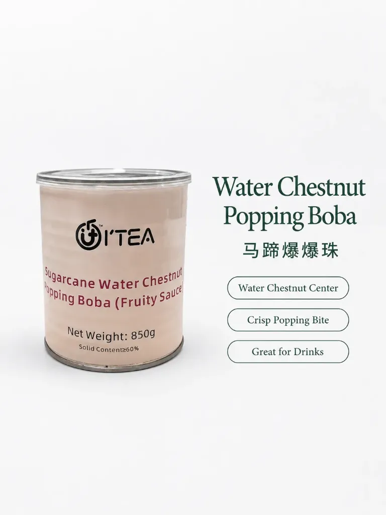 [TP0007] Water Chestnut Popping Boba 850g