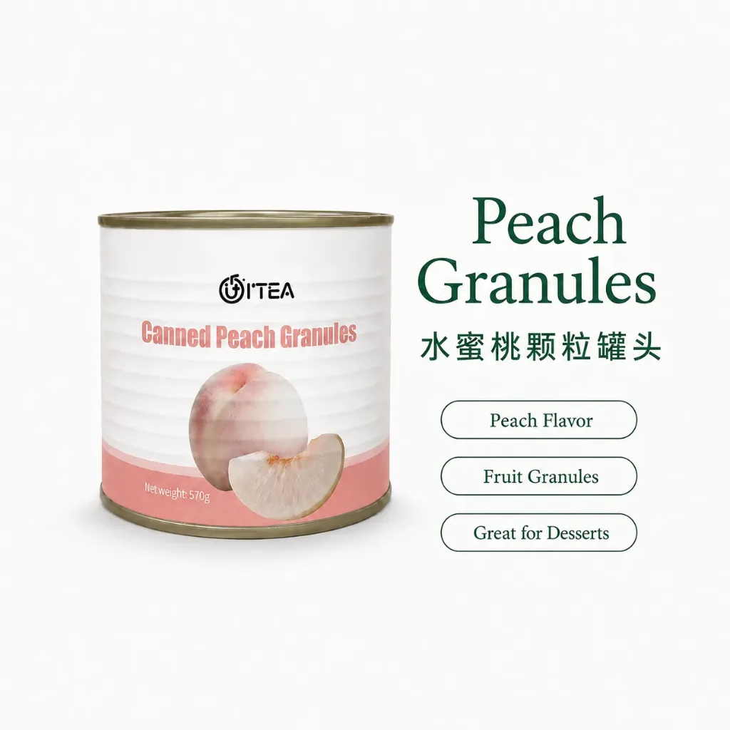 [C0001] 水蜜桃颗粒罐头 567g