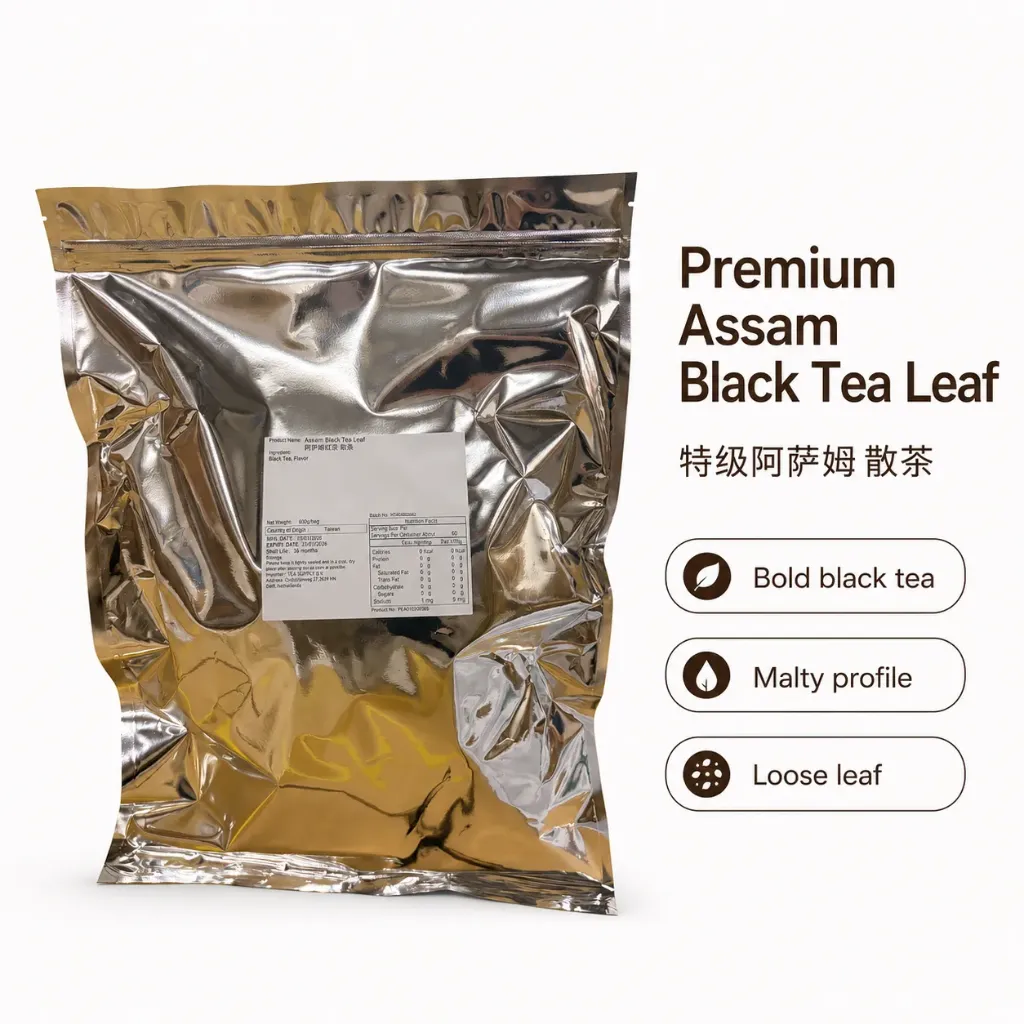 [T0005] Premium Assam Black tea Leaf 600g