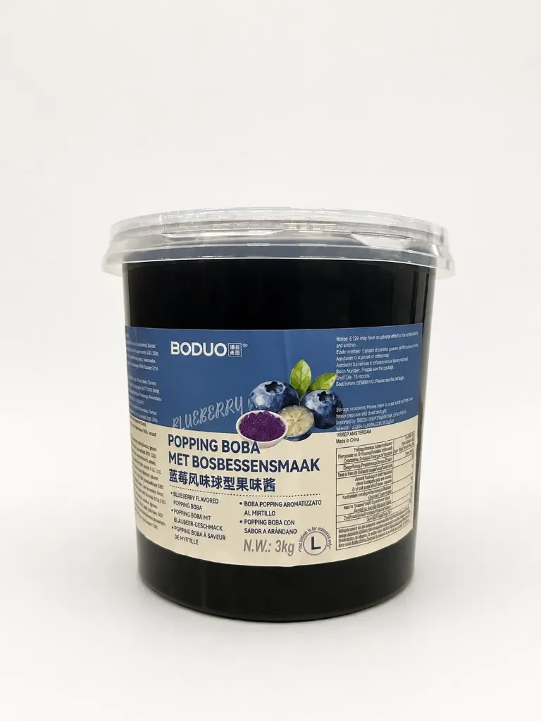 [TP0009] Blueberry Flavored Popping Boba 3kg_BD