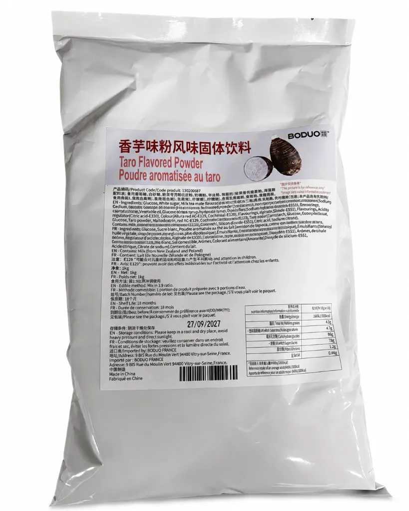 Taro Flavored Powder 1kg_BD