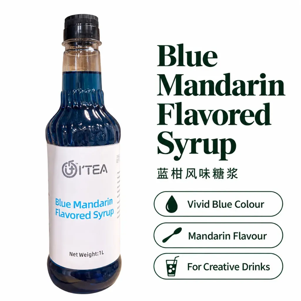 Blue Mandarin Flavored Syrup 1L