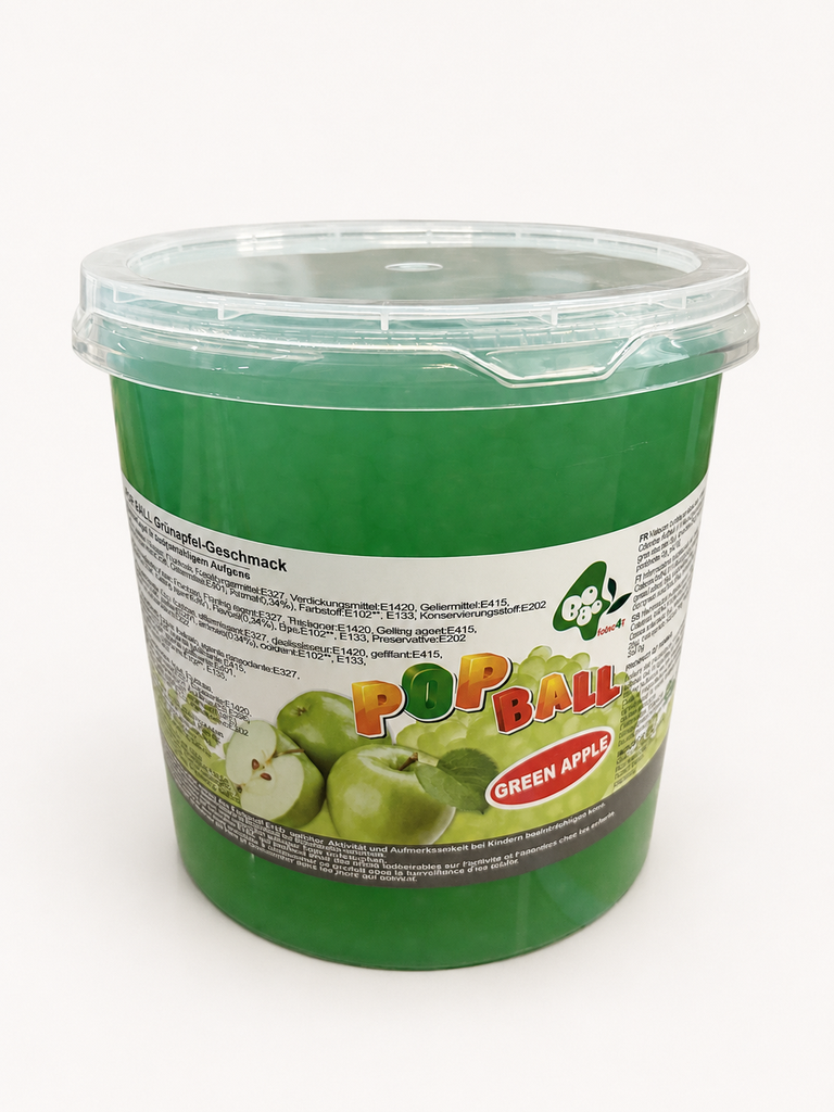 Green Apple Popping Boba 3.2kg_bbq