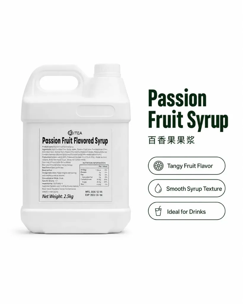 [FS0002] Passion Fruit Flavoured Sauce 2.5kg