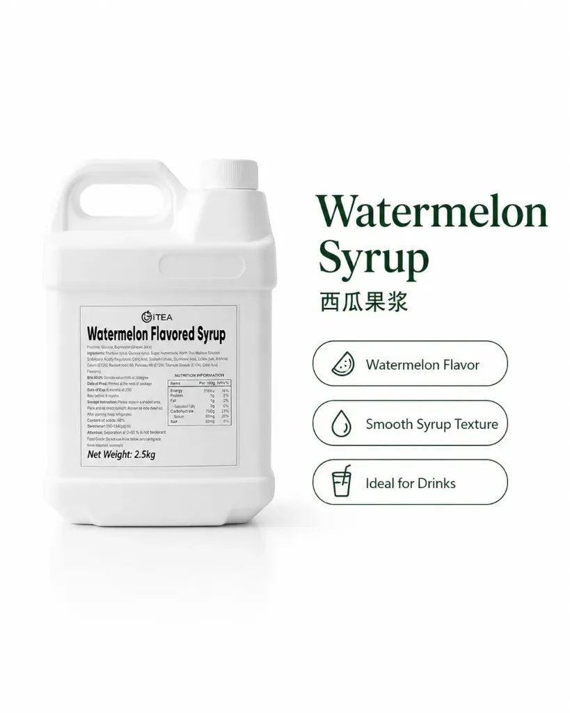 [FS0004] Watermelon Flavored Sauce 2.5kg
