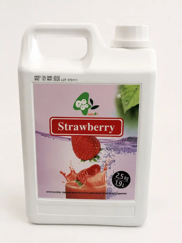Strawberry Syrup 2.5kg_bbq