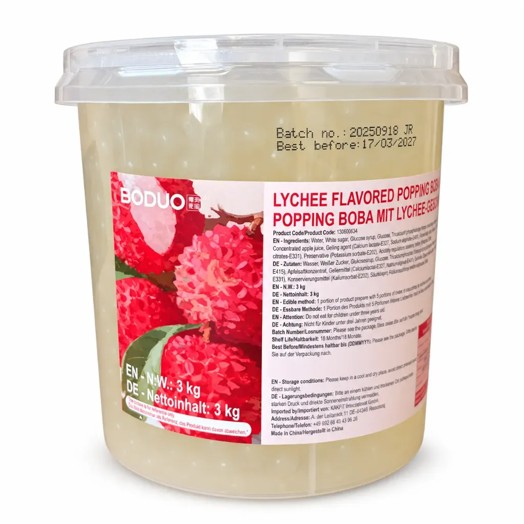 Lychee Flavored Popping Boba 3.2kg_BD