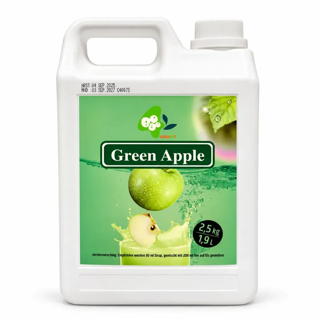Green Apple Syrup 2.5kg_bbq