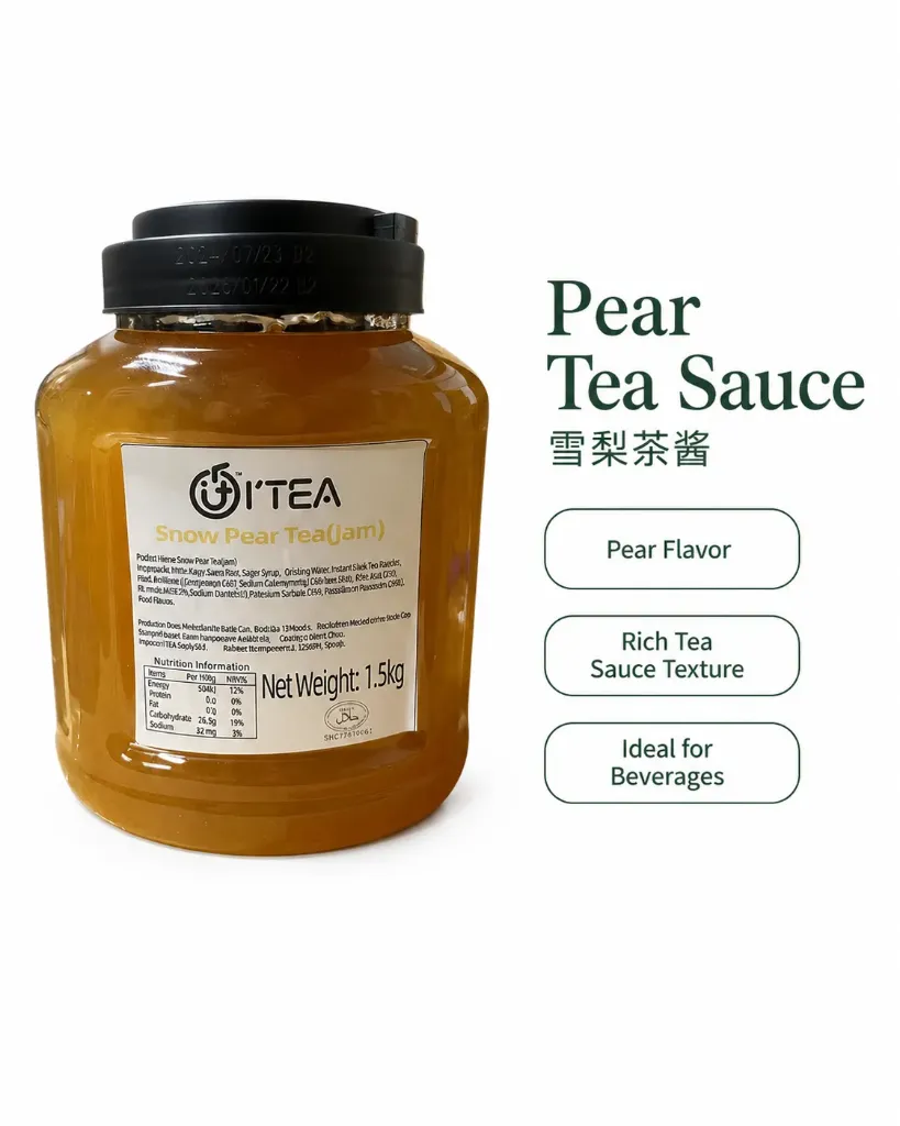 [FJ0010] Pear Tea Sauce 1.5kg