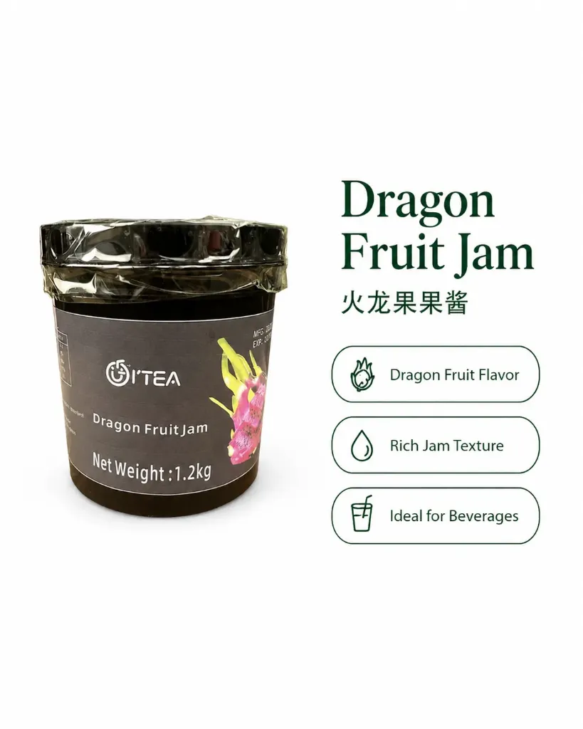 [FJ0007] 火龙果果酱 1.2kg 